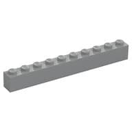 Brick 1 x 10 em Cinza azulado claro