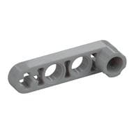 Technic Beam 1 x 4 Thin with Stud Connector em Cinza azulado claro
