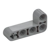 Technic Beam 2 x 4 L-Shape Thick em Cinza azulado claro