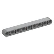 Technic Beam 1 x 9 Thick em Cinza azulado claro