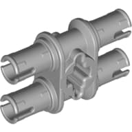 Technic Pin Double with Axle Hole em Cinza azulado claro