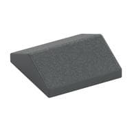 Brick Sloped 33° 2 x 2 Double em Cinza azulado escuro