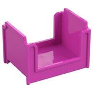 Duplo Bed, Bunk em Rosa escuro