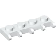 Hinge Vehicle Roof Holder 1 x 4 em Branco