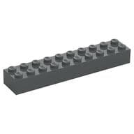 Brick 2 x 10 em Cinza azulado escuro