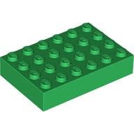 Brick 4 x 6 em Verde
