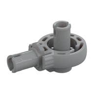 Technic Rotation Joint Ball Loop with Two Perpendicular Pins with Friction em Cinza azulado claro