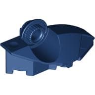 Large Figure Foot, with Rotation Joint Ball Half [Vertical Side] em Azul escuro