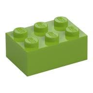 Brick 2 x 3 em Verde-limão