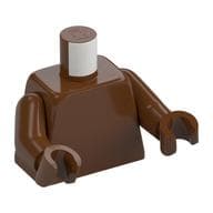 Torso, Reddish Brown Arms, Reddish Brown Hands [Plain]