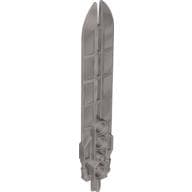 Large Figure Weapon Sword, Hydraulics and 3 Holes em Cinza claro perolado