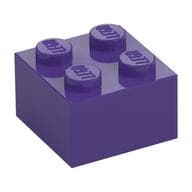 Brick 2 x 2 em Roxo escuro