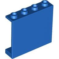 Panel 1 x 4 x 3 [Hollow Studs] em Azul