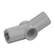 Technic Axle and Pin Connector Angled #3 - 157.5° em Cinza claro perolado