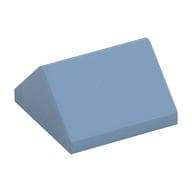 Brick Sloped 45° 2 x 2 Double em Azul areia