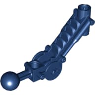 Large Figure Skeletal, Limb, Angular with Ball Joint, and Axle Hole em Azul escuro