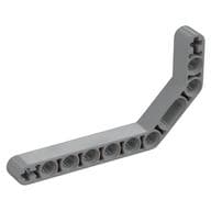 Technic Beam 1 x 11.5 Double Bent Thick em Cinza azulado claro