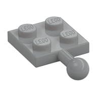 Plate Special 2 x 2 with Towball em Cinza azulado claro