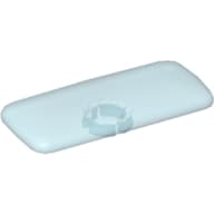 Clikits Icon, Rectangle 3L with Pin em Azul muito claro translúcido