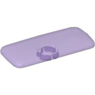 Clikits Icon, Rectangle 3L with Pin em Roxo médio translúcido