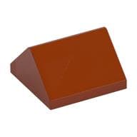 Brick Sloped 45° 2 x 2 Double em Laranja escuro