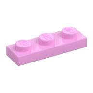 Plate 1 x 3 em Rosa vivo