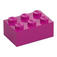 Brick 2 x 3 em Magenta