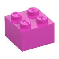 Brick 2 x 2 em Rosa escuro