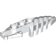 Large Figure Foot, with 3 Holes, Visorak em Branco