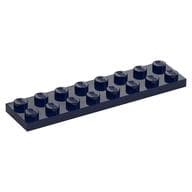 Plate 2 x 8 em Azul escuro