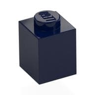 Brick 1 x 1 em Azul escuro