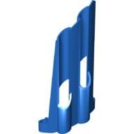 Technic Panel Fairing # 4 Large Long, Large Holes, Side B em Azul