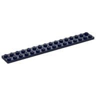 Plate 2 x 16 em Azul escuro