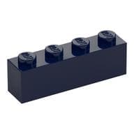 Brick 1 x 4 em Azul escuro