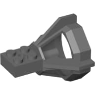 Propeller Housing em Cinza azulado escuro