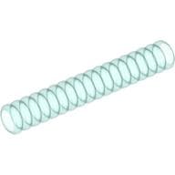 Hose, Ribbed 7mm D. 6L / 4.8cm em Azul claro translúcido