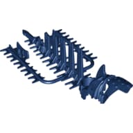 Large Figure Mask Piraka, with Flexible Spine and Arm Covers, Vezok em Azul escuro