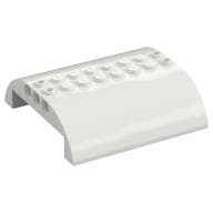 Brick Curved 8 x 8 x 2 Double em Branco