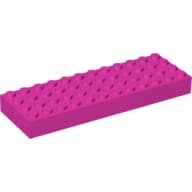 Brick 4 x 12 em Rosa escuro