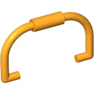 Belville / Scala, Equipment, Bucket / Basket Handle em Laranja vivo claro
