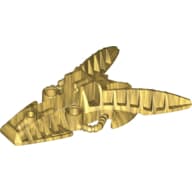 Large Figure Foot, Piraka Mechanical em Dourado perolado