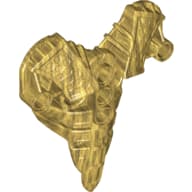 Large Figure Torso Cover, Armour, Toa Inika (Type 2) [Plain] em Dourado perolado