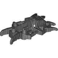 Large Figure Foot, Claws, Toa Inika em Cinza escuro perolado