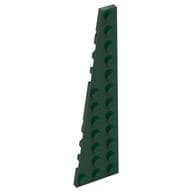 Wedge Plate 12 x 3 Left em Verde escuro