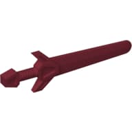 Weapon Sword / Greatsword Angular em Vermelho escuro