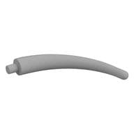 Animal Body Part / Plant, Tail / Claw / Horn / Branch / Tentacle, End Section em Cinza claro perolado