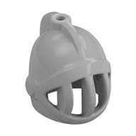 Helmet with Fixed Grill and Plume Hole (Castle)