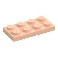 Plate 2 x 4 em Nougat claro