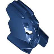 Large Figure Mask Ruru (Toa Metru) em Azul escuro