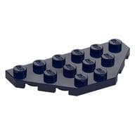 Wedge Plate 3 x 6 Cut Corners em Azul escuro